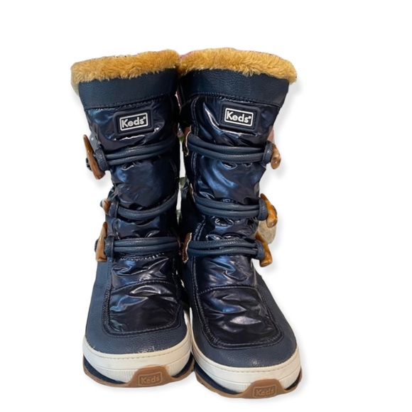 Keds Womens Padding Powder Puff Winter Wool Snow Boot Size 10 women - Picture 2 of 12